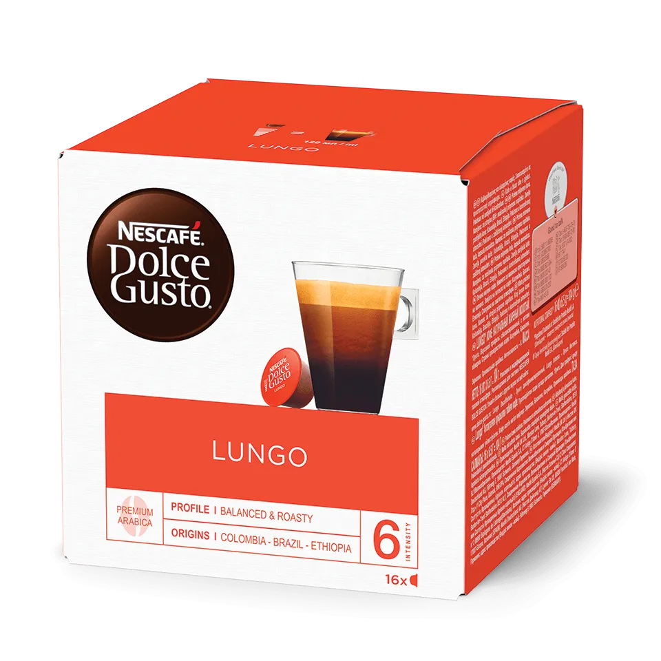 Dolce Gusto Lungo Pods | Nescafé Singapore